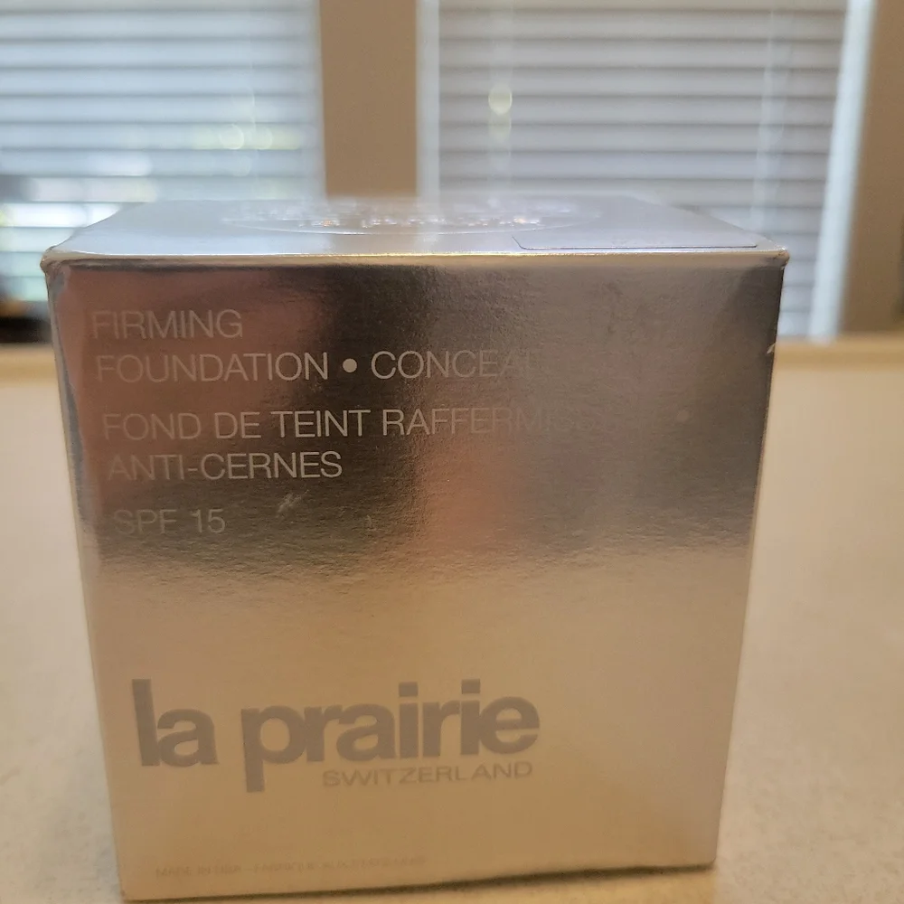 NIB La Prairie Skin Caviar Concealer Foundation SPF 15 PORCELAINE BLUSH